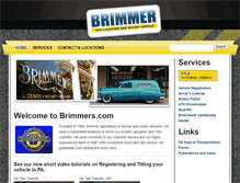 Tablet Screenshot of brimmers.com